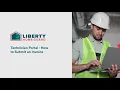 How to Submit an Invoice Technician Portal