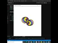 Draw Overlap circle in Python Turtle graphic