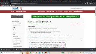 Week 3 Assignment 3 Python for Data Science Solution NPTEL SOLUTIONS Machine Learning