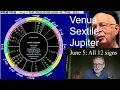 Thursday June 5 2025 ALL 12 SIGNS Venus sextile Jupiter