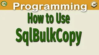 Learn how to use the class SqlBulkCopy from Data SqlClient to load data into SQL Server with ease