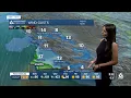 After a cooler weekend temperatures will start to trend warmer for the interior regions