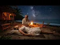 Download Lagu (Size Queen) Warm atmosphere |(ASMR) natural Ocean sound and wind touch's your, body massage 