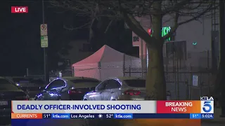 LAPD fatally shoots armed suspect near 7-Eleven in Reseda