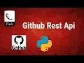 Github Finder 2 - Github Rest Api Flask Python Github Rest Api