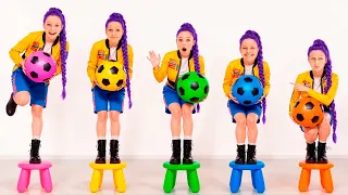 K-Pop डेमन हंटर्स स्पोर्ट्स चैलेंज! 💪✨ ट्रेन करें, ट्रांसफ़ॉर्म करें और जीतें!