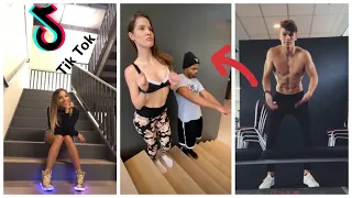 best staircase shuffle dance challenge tiktok compilation
