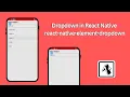 React Native Element Dropdown Tutorial Easy Dropdown Menu for Android iOS