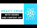 React CRUD with Hooks and Context API