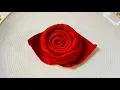 Rose Napkin Fold