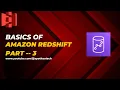 Amazon Redshift Tutorial for Beginners Part-3 Data Loading and Unloading in Redshift