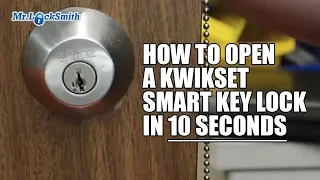 How to Open a Kwikset Smart Key Lock in 10 seconds Mr Locksmith
