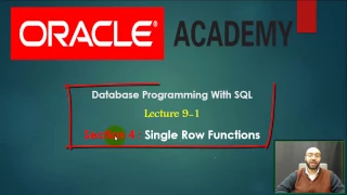 Database Programming With SQL - Section 04