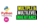 Python Programming Tutorial - Multiple and Multilevel Inheritance