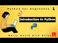 Master Python for Beginners Introduction to Programming Episode 1