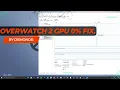 Overwatch 2 GPU Utilization 0 FIX