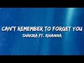 Download Lagu Shakira - Can't Remember to Forget You (Lyrics) ft. Rihanna
