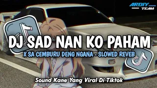 dj sad nan ko paham x sa cemburu deng ngana slowed reverb viral tiktok 
