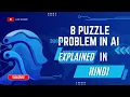 8 Puzzle Problem Without Heuristic Uninformed Search in Artificial Intelligence