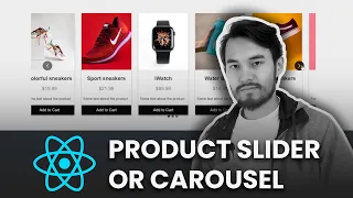 Create Product slider or carousel with React js React js Tutorial