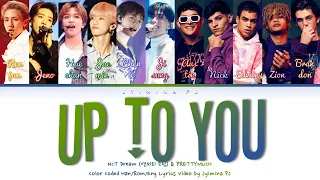  play at 2x speed prettymuch nct dream up to you lyrics color coded han rom eng 