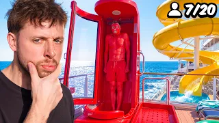 HIDE & SEEK ON WORLD'S BIGGEST CRUISE SHIP