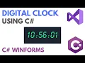 How To Create Digital Clock Using C - Visual Studio Tutorials
