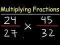Multiplying Fractions - The Easy Way