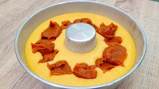 BOLO DE FUBÁ SEM OVO QUE JÁ SAI SUPER RECHEADO DO FORNO!