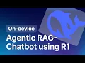Using DeepSeek s R1 to build an on-device RAG-Chatbot