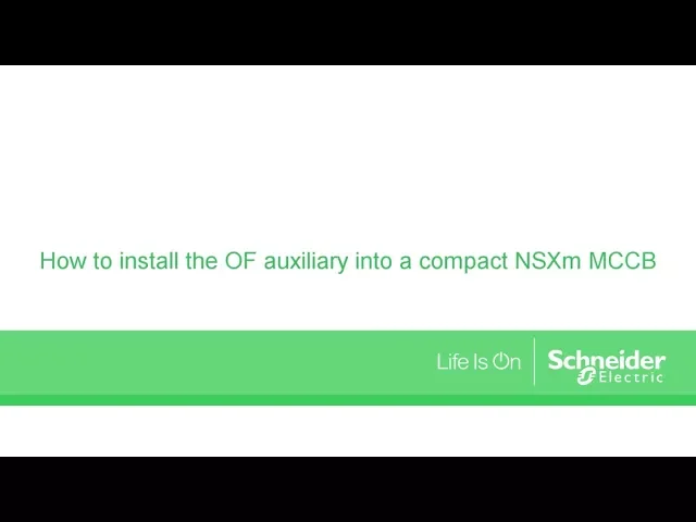Auxiliary contact NSXm status or fault indication OF/SD 1NO-1NC SE, SCHNEIDER ELECTRIC LOW VOLTAGE, LV426950