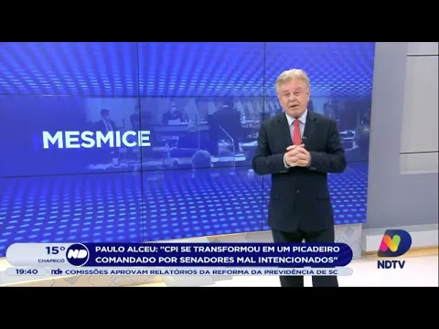 Paulo Alceu: “CPI se transformou em um picadeiro comandado por senadores mal intencionados”