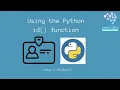 Python Id Function - Python for Absolute Beginners