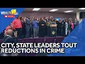 City state leaders tout reductions in crime
