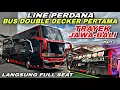 Lagu LINE PERDANA 🔥 Bus Double Decker Pertama Di Trayek JAWA - BALI ❗️| trip Mtrans M301 “ Cedric “