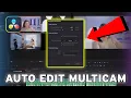 How To AUTOMATICALLY Edit Multicam In Davinci Resolve 20