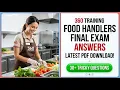 360 Training Food Handlers Final Exam Answers 2026 - Pass Your Certification PDF Guide