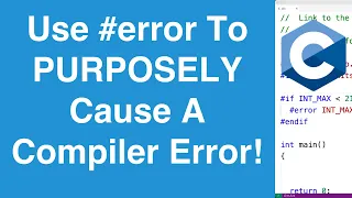 Preprocessor Directive C Programming Tutorial