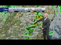 Hour-by-Hour Scattered storms Sunday with severe weather threat