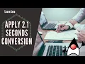 Convert an Integer to Minutes and Seconds Apply What You ve Learned 2-1 Learn Java Programming
