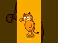 Garfield dancing to happy [Animation]
