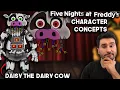 What Needs To Be In FNAF Daisy The Dairy Cow Five Nights At Freddy s Character Concepts