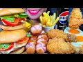 Download Lagu ASMR CHEESEBURGER, FRIED CHICKEN, SAUSAGE, FRIED EGG, FRIES MUKBANG MASSIVE Eating Sounds