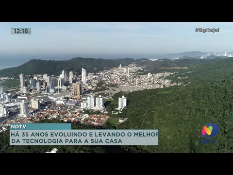 Prefeitos da região prestam homenagem aos 35 anos da NDTV Itajaí