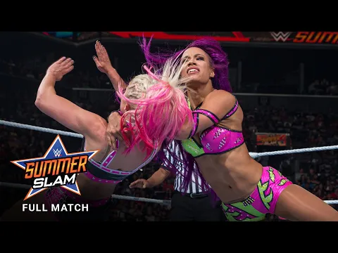 Download MP3 FULL MATCH - Alexa Bliss vs. Sasha Banks - Raw Women's Title Match: SummerSlam 2017