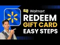 How to Redeem Walmart Gift Card