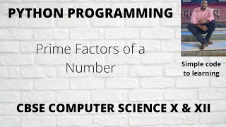 Python Program to Find Prime Factors of a Number Hindi