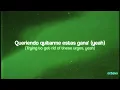 Xavi, De La Rose - Pensando En Ti 🌙 (lyrics)
