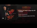 6 Pieces for Violin & Organ Op.150 : III Elegie