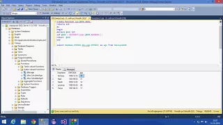 20 SQL Server Tutorials Hindi Scalar user Defined Functions